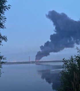 В Липецке произошел масштабный пожар в промышленной зоне